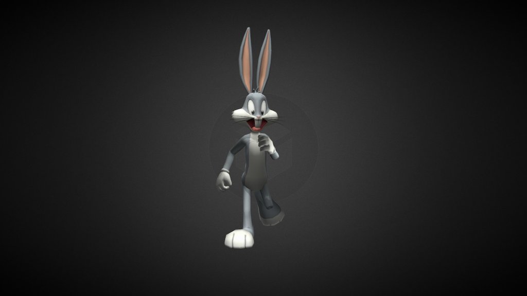Loony Tunes Dash Bugs Bunny - Bugs Bunny - 3D model by Zimster 3d model