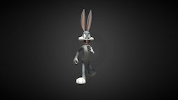 Bugs Bunny bunny, cycle, run, bugs, tunes, loony, character, 3d, animation