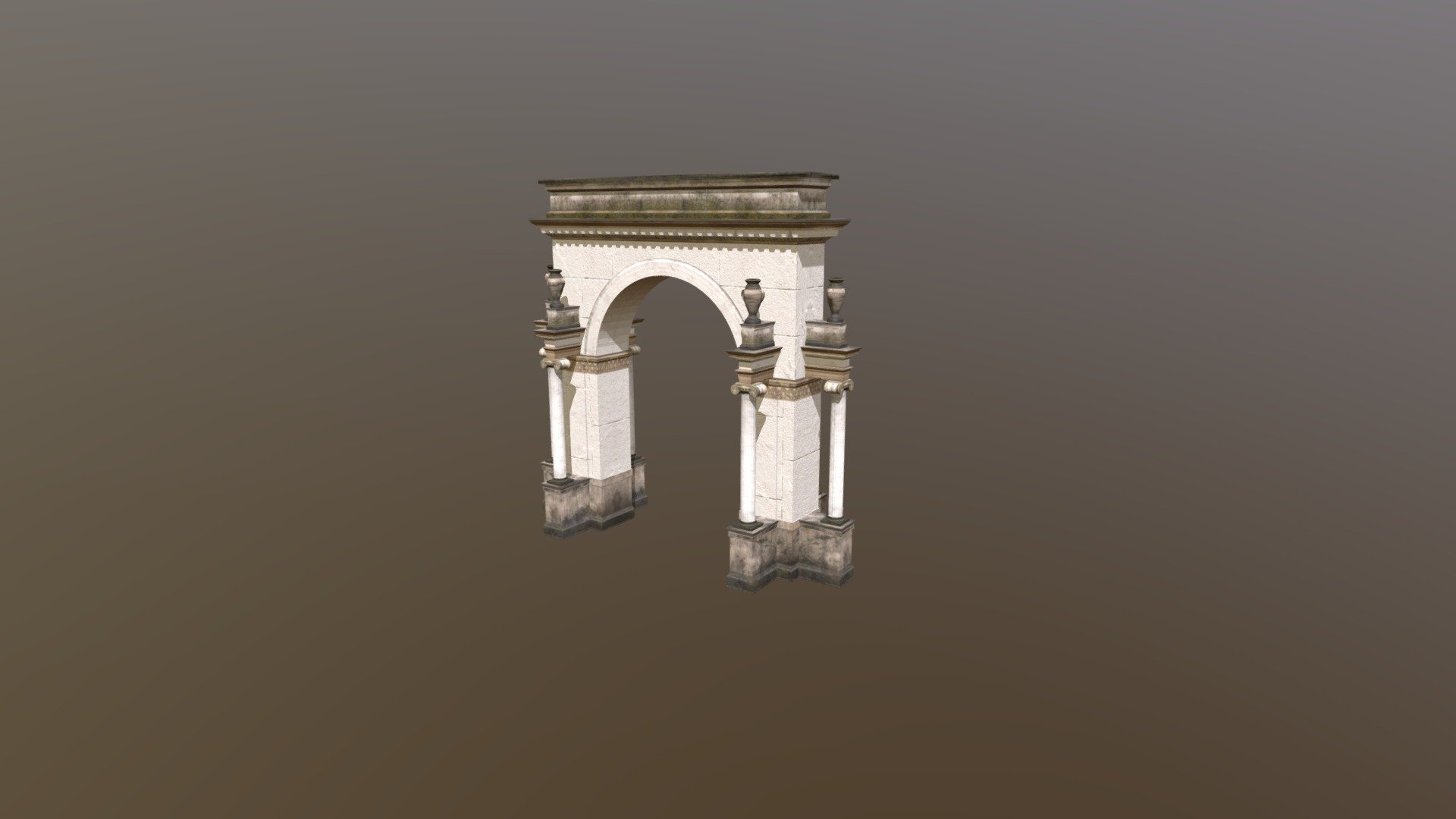 Trim Arch - Download Free 3D model by paxakaxap 3d model