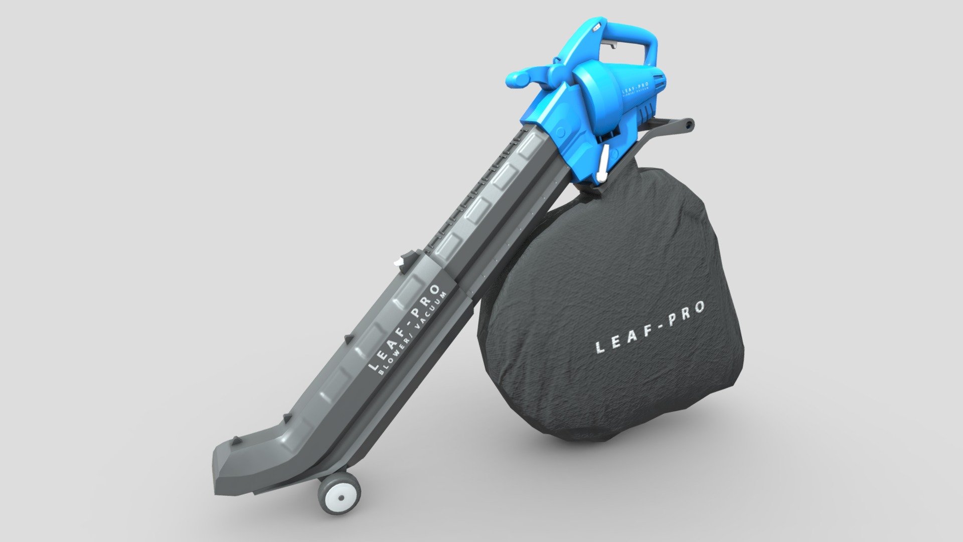 Leaf Blower/Vacuum 3D Model by ChakkitPP.


This model was developed in Blender 2.90.1
Unwrapped Non-overlapping and UV Mapping
Beveled Smooth Edges, No Subdivision modifier.

No Plugins used.



High Quality 3D Model.


High Resolution Textures.

Polygons 11567 / Vertices 12104

Textures Detail :


2K PBR textures : Base Color / Height / Metallic / Normal / Roughness / AO

File Includes : 


fbx, obj / mtl, stl, blend
 - Leaf Blower - Buy Royalty Free 3D model by ChakkitPP 3d model