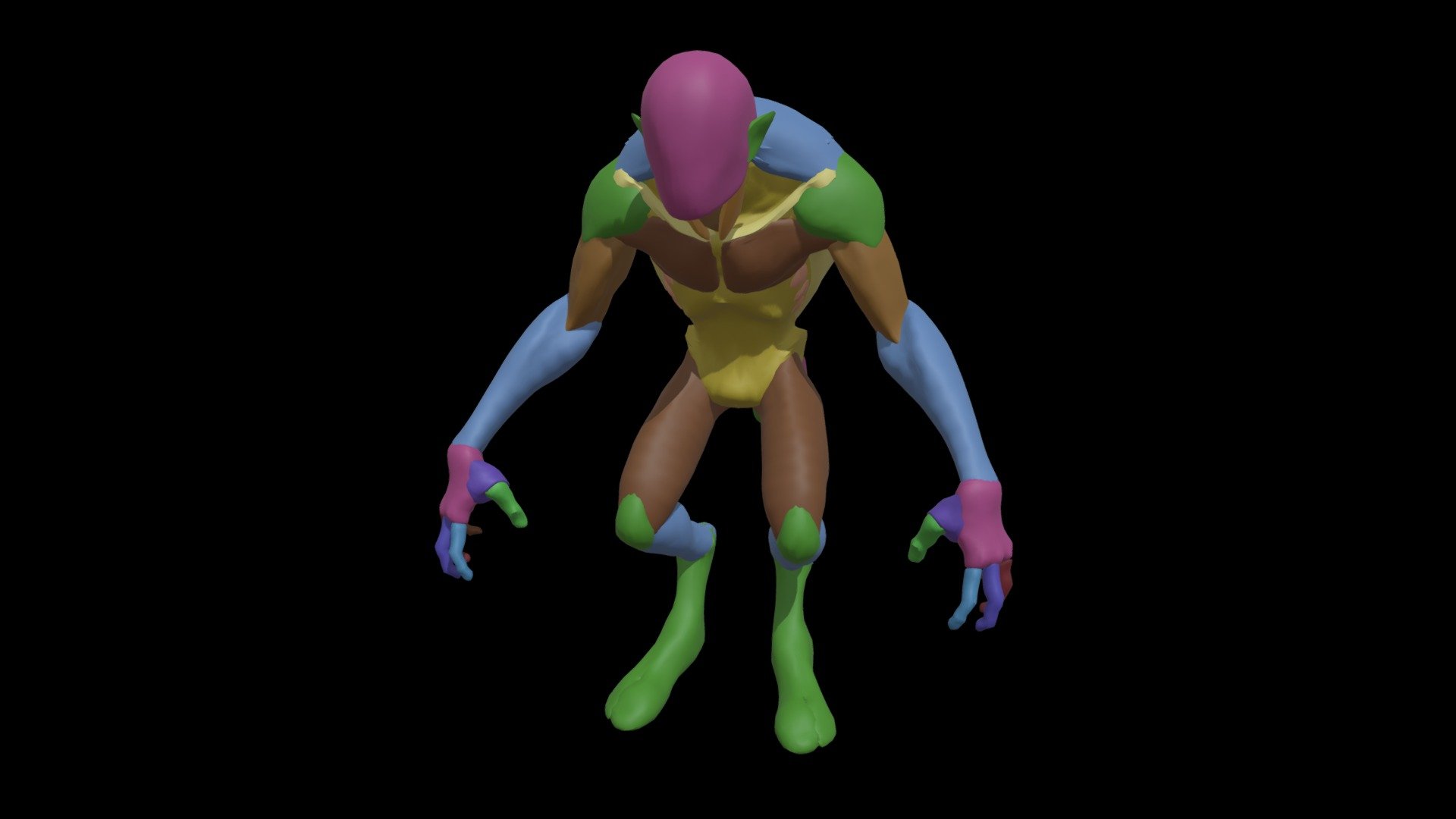 Monster Anatomy basemesh

ZTL with polygroups 
Files types: .ztl, .fbx and .obj
You can use this mesh to speed up your character work.
Hope you like it!
Follow me: https://www.artstation.com/zeroart3d
And Inst for some Wip images: https://www.instagram.com/zeroart_project/
Thank you 3d model