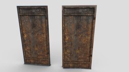 Rusty Metal Door 1
