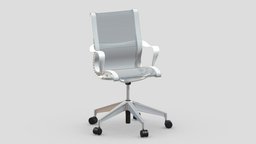 Herman Miller Setu Chair office, scene, room, modern, storage, sofa, set, work, desk, generic, accessories, equipment, collection, business, furniture, table, vr, ergonomic, ar, seating, workstation, meeting, stationery, lexon, asset, game, 3d, chair, low, poly, home, interior