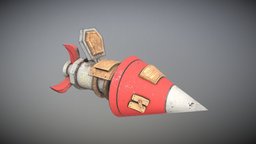 Stylized Rocket