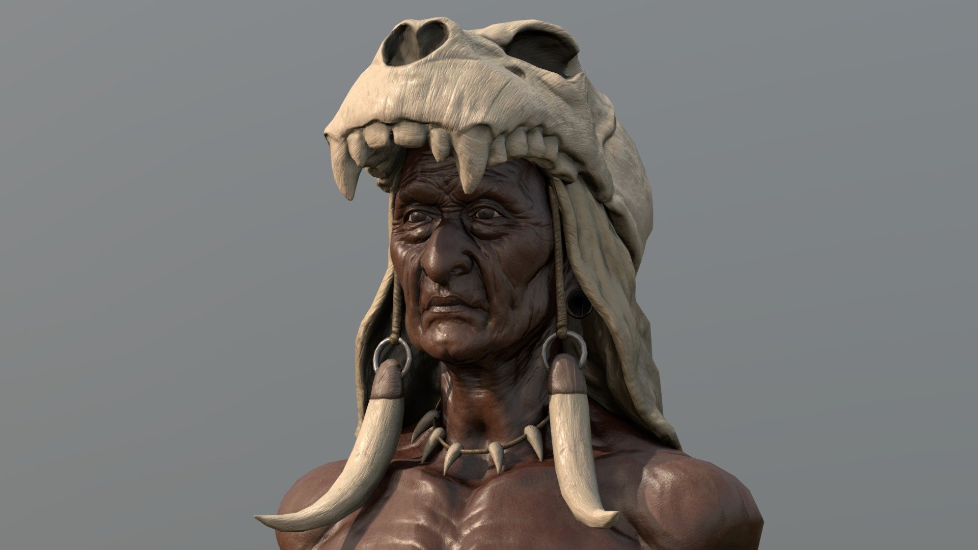 Indigenous - 3D model by 4be 3d model