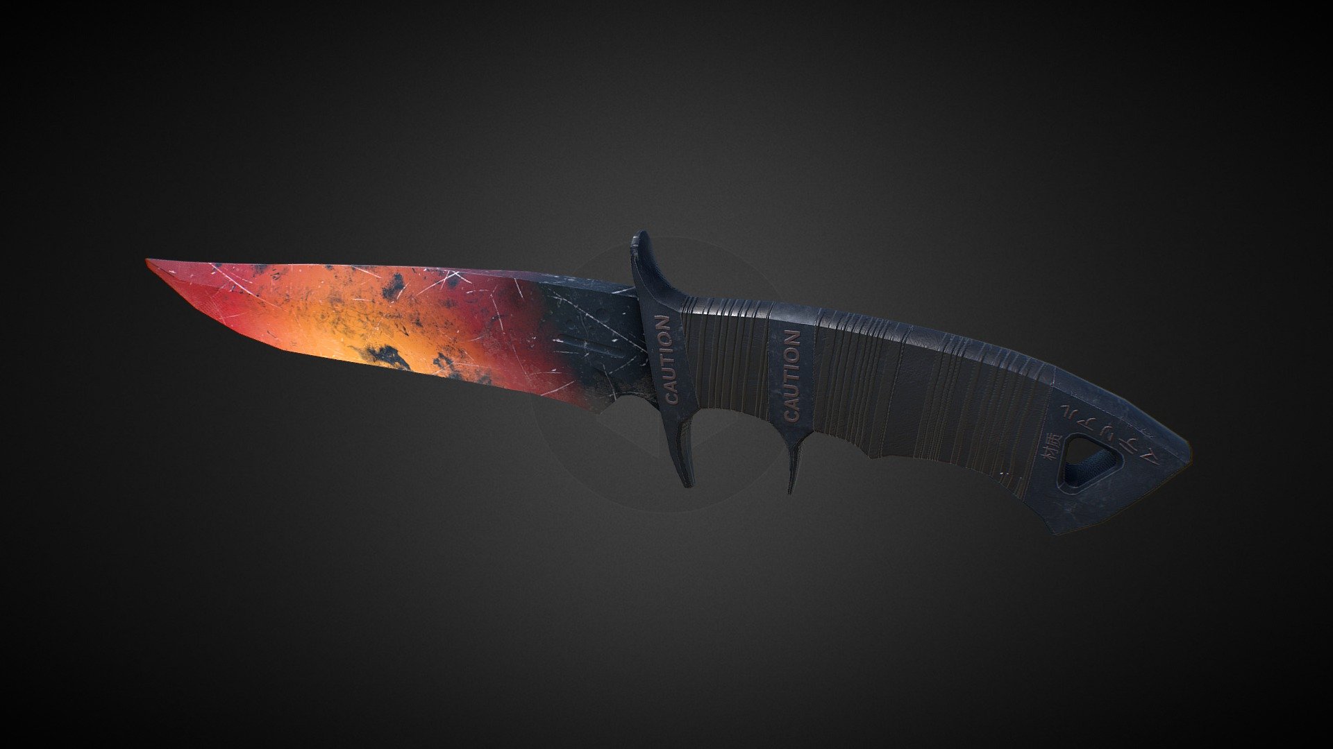 Knife Military - Knife - 3D model by Taynan Quintino (@taynanquintino) 3d model