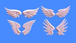WINGS PACK 2 wings, angel, heavenly, feathers, alas, wing, noai