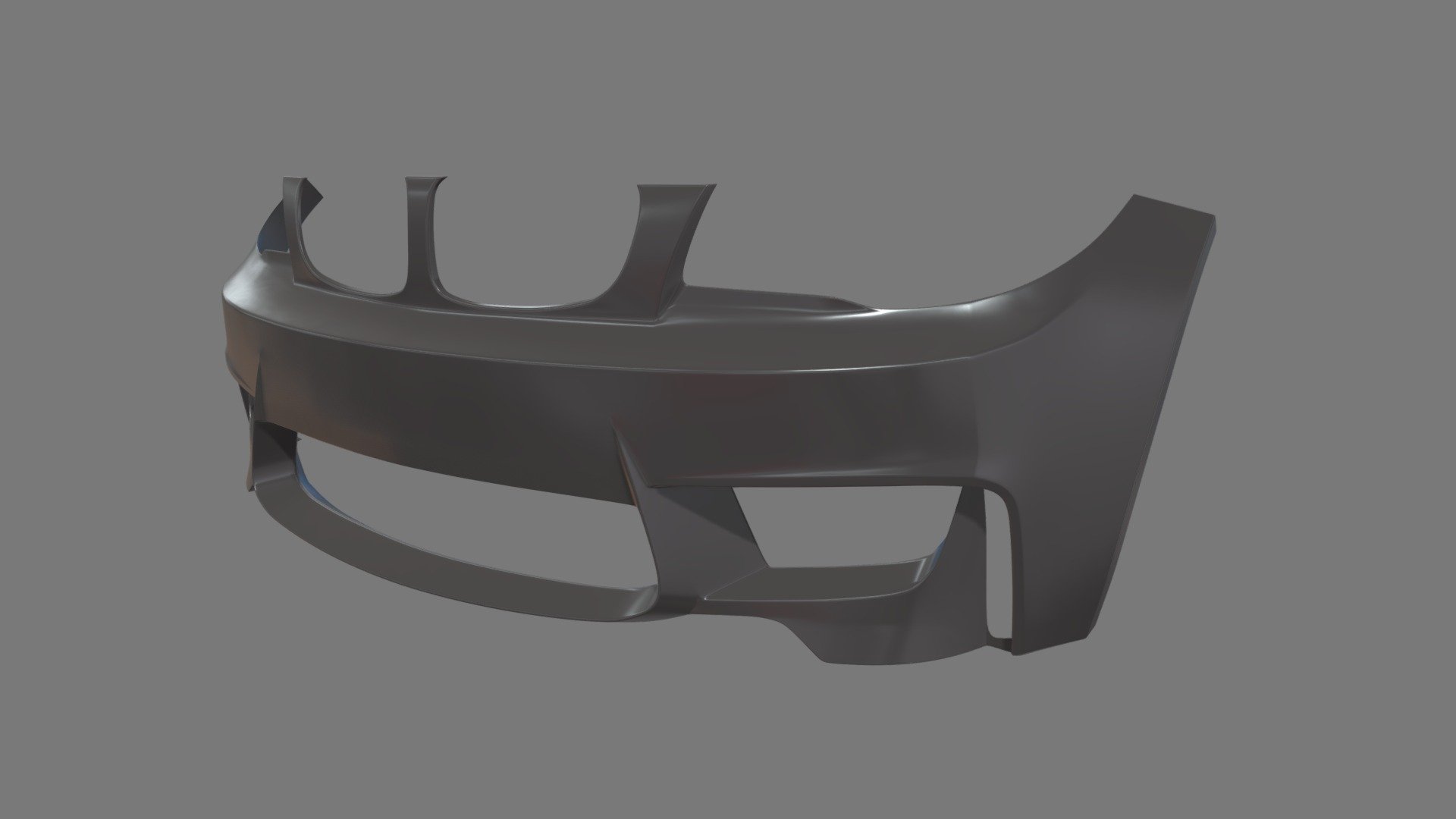 This model contains a Front Bumper Car based on a real stylized german car bumper which i modeled in Maya 2018. This model is perfect to create a new great scene with different car pieces or part of a car model. I got a lot of different Car Seats, Car Spoiler and Car Parts on my profile.

The model is ready as one unique part and ready for being a great CGI model and also a 3D printable model, i will add the STL model, tested for 3D printing in Ultimaker Cura. I uploaded the model in .mb, ,blend, .stl, .obj and .fbx. If you need any other file tell me.

If you need any kind of help contact me, i will help you with everything i can. If you like the model please give me some feedback, I would appreciate it.

Don’t doubt on contacting me, i would be very happy to help. If you experience any kind of difficulties, be sure to contact me and i will help you. Sincerely Yours, ViperJr3D - Front Bumper Car - Buy Royalty Free 3D model by ViperJr3D 3d model
