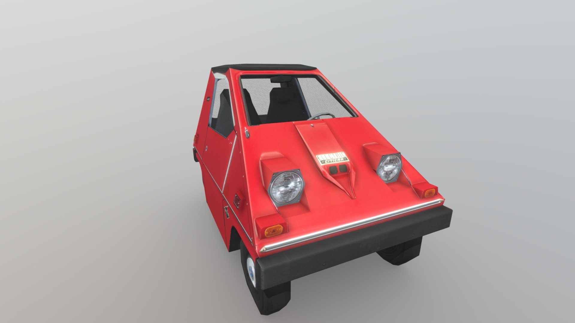 Modeled and textured using reference images from https://www.historicvehicle.org/drivehistory-profile-sebring-vanguard-citicar/ - 1976 Sebring-Vanguard Citicar - Download Free 3D model by stevenharmongames (@shg) 3d model