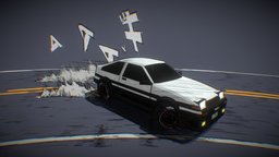 Drifting AE86