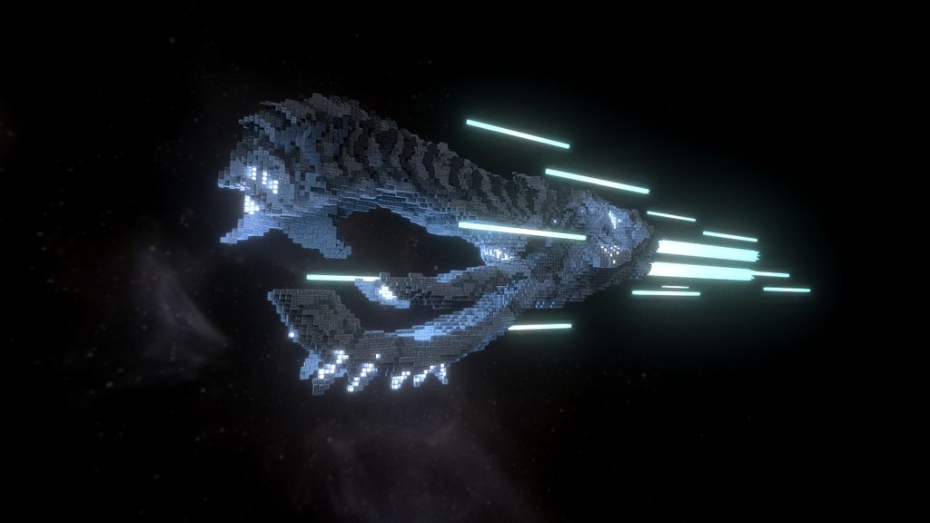 This is part of a larger project: Prometheus - A Tribute to H.R. Giger. Link: http://www.planetminecraft.com/project/inside-the-alien-spaceship&mdash;tribute-to-hr-giger/
Medium: Minecraft - The Alien Ship - A Tribute to H.R. Giger - 3D model by glowfisch 3d model