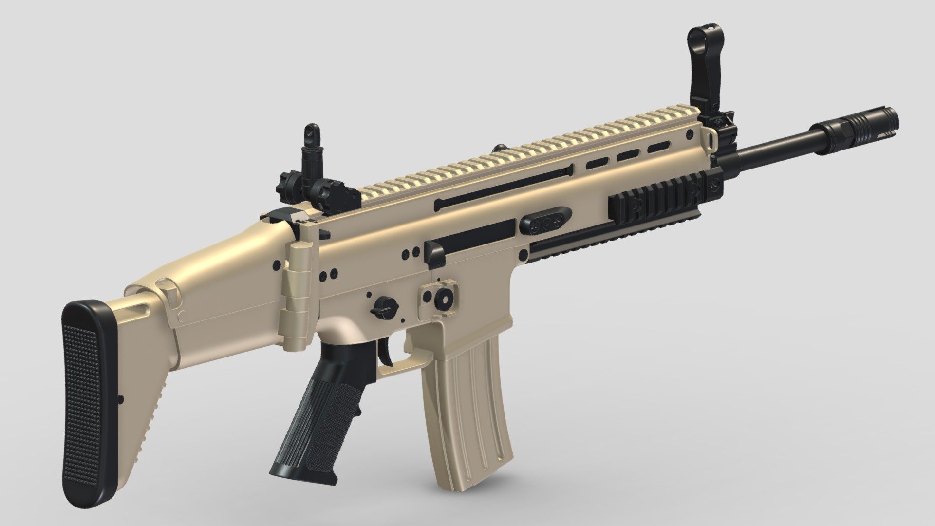 Hi, I'm Frezzy. I am leader of Cgivn studio. We are a team of talented artists working together since 2013.
If you want hire me to do 3d model please touch me at:cgivn.studio Thanks you! - FN SCAR - Buy Royalty Free 3D model by Frezzy3D 3d model