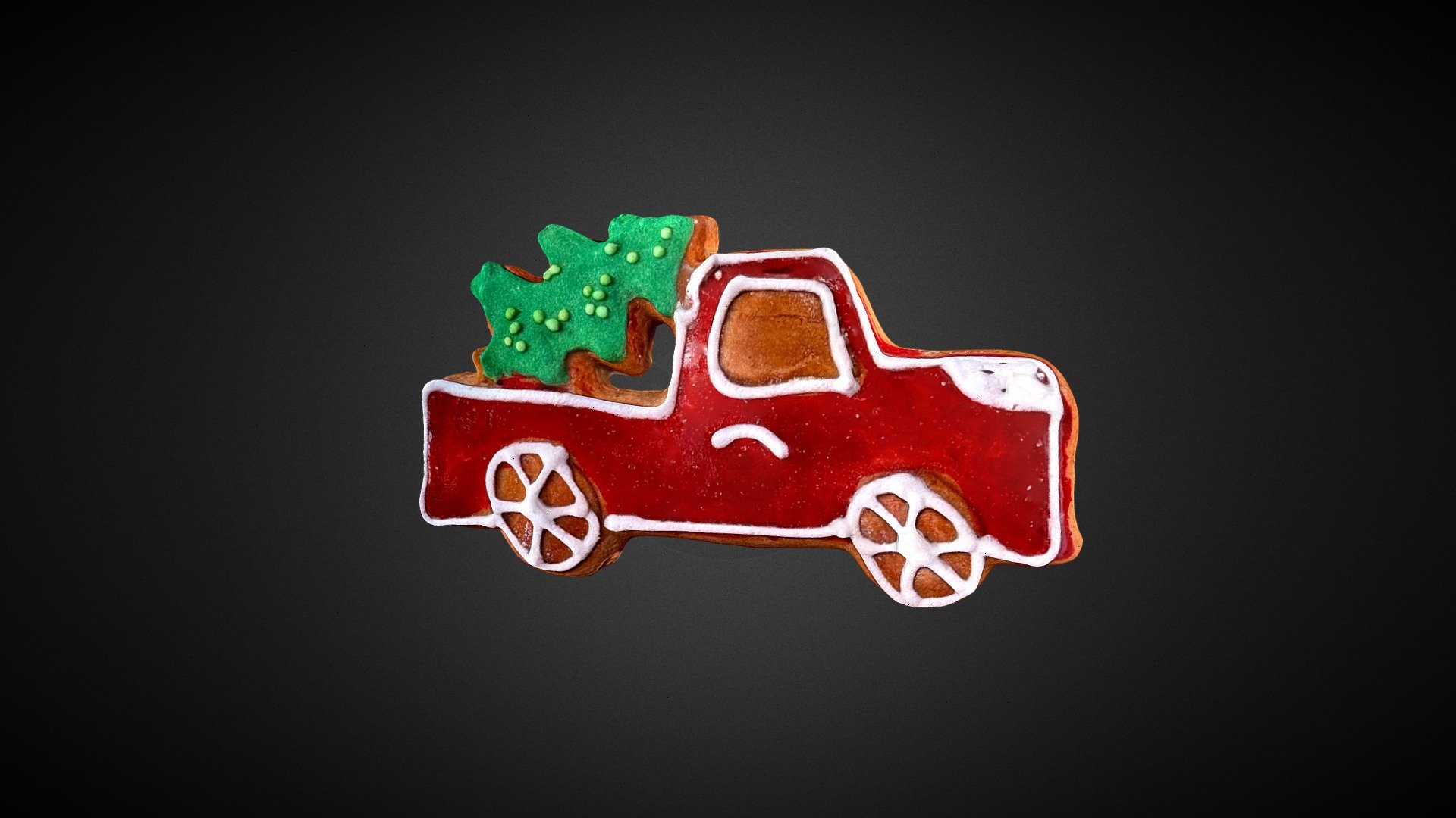 Gingerbread Car scanned with the polycam app 3d model