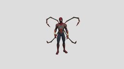 Iron Spiderman comics, marvel, ironman, spiderman, spider-man, spiderverse, spidermannowayhome