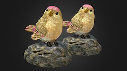 Small Birdie. RAW scan and LowRes. photogrammetry, 3dscan