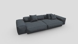 Tyson Sofa modern, sofa, low-polygon, tyson, substancepainter, substance