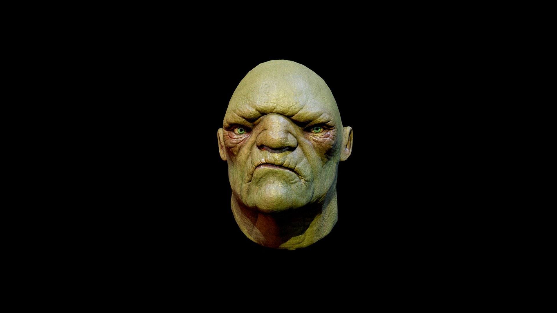 A head sculpt of an orc based on a sculpt from Sir Richard Taylor (http://www.massey.ac.nz/massey/fms/Massey%20News/2016/5/images/Richard-Taylor-Weta-Workshop.jpg )
Used Substance Painter for the first time on this one.
For more images : https://www.artstation.com/artwork/6aZyy6 - Orc Head - Buy Royalty Free 3D model by Pixel Ninja (@demonoider) 3d model
