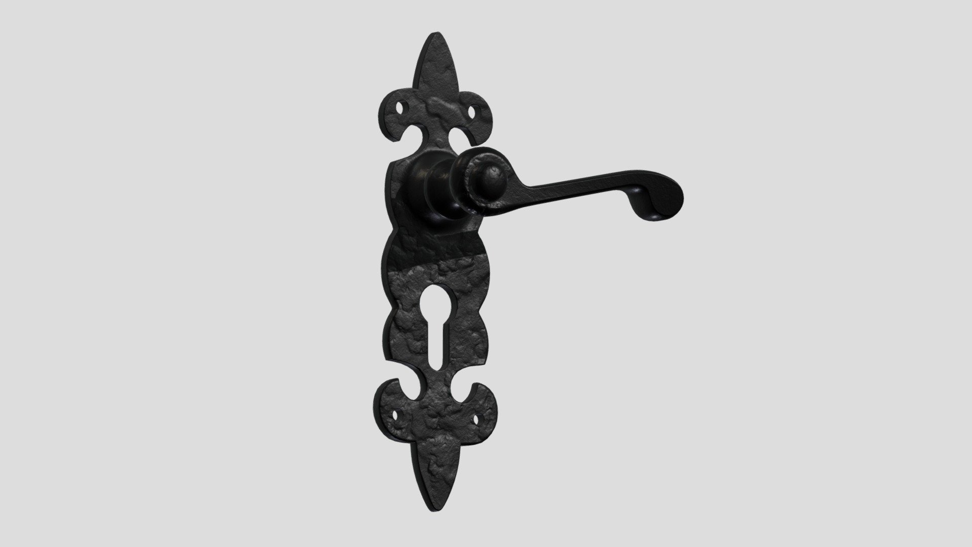Hi, I'm Frezzy. I am leader of Cgivn studio. We are a team of talented artists working together since 2013.
If you want hire me to do 3d model please touch me at:cgivn.studio Thanks you! - Fleur De Lys Black Antique Handle - Buy Royalty Free 3D model by Frezzy3D 3d model