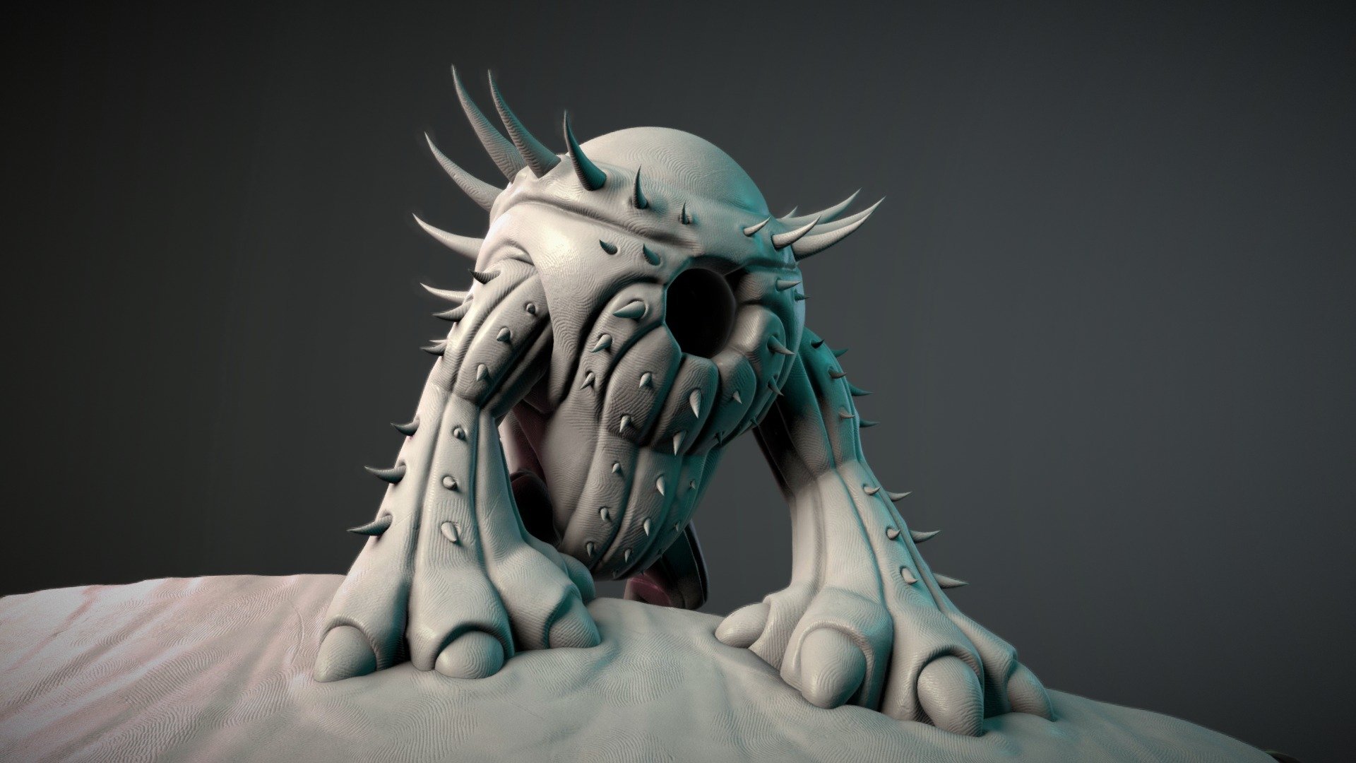 Day 5 for SculptJanuary with the topic &ldquo;Creature - Golem