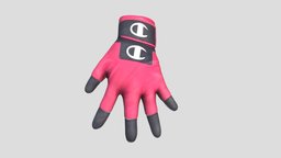Cyberpunk Gloves mechanic, red, winter, snow, cyberpunk, pink, glove, gloves, skiing, pbr, low, poly, female, male