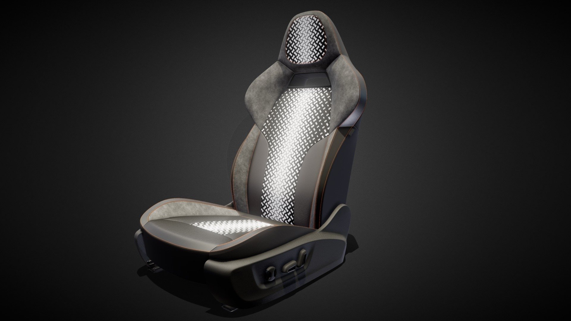 I have here for you a very detailed model of the seat from the Skoda Kamiq. The model is suitable for visualizations and for planned retopo for games 3d model