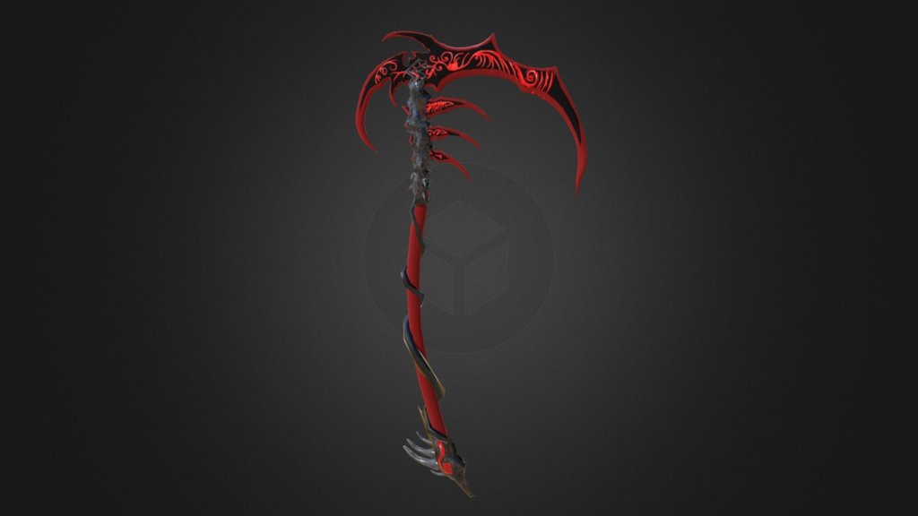 Turbosquid: -link removed- - Scythe - 3D model by cordy 3d model