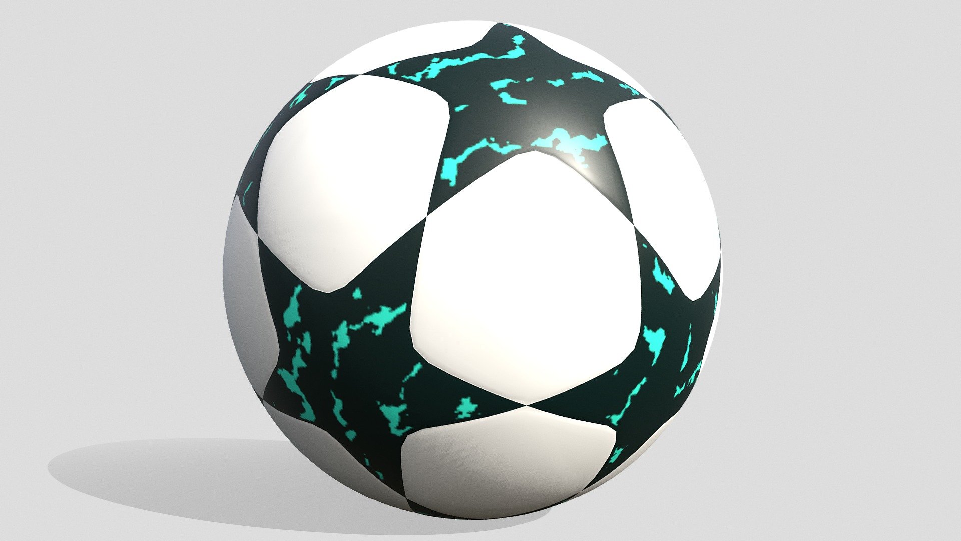 concept ball - Champions ball - Buy Royalty Free 3D model by Shin Xiba 3D (@Xiba3D) 3d model