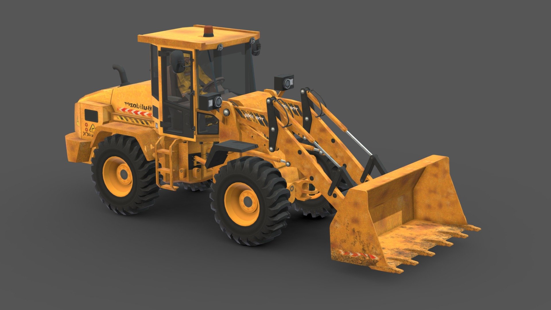 bulldozer truck


You can use these models in any game and project.

This model is made with order and precision.

Separated parts (body. wheels).

Very Low- Poly

Average poly count: 15,000 tris.

Texture size: 2048 / 1024 / 512 / 256 (BMP).

Number of textures: 5

Number of ingredients: 3.

Format: fbx.
 - bulldozer truck - Buy Royalty Free 3D model by Sidra (@Sidramax) 3d model