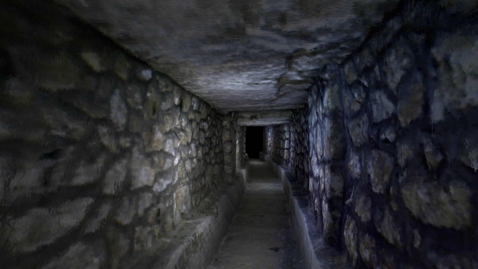 Vides de carrières sous Paris

Scène 3D en souterrain dans un couloir de meulière. Privilégiez la vue &ldquo;First person