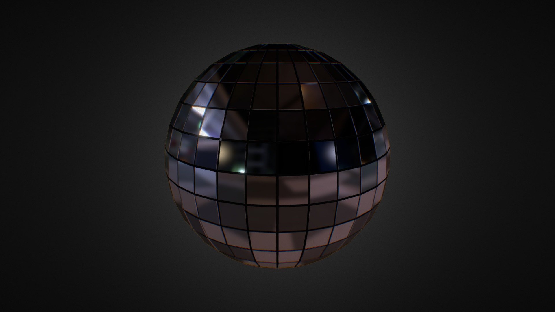 Tutorial based - Discoball - 3D model by gamblid 3d model