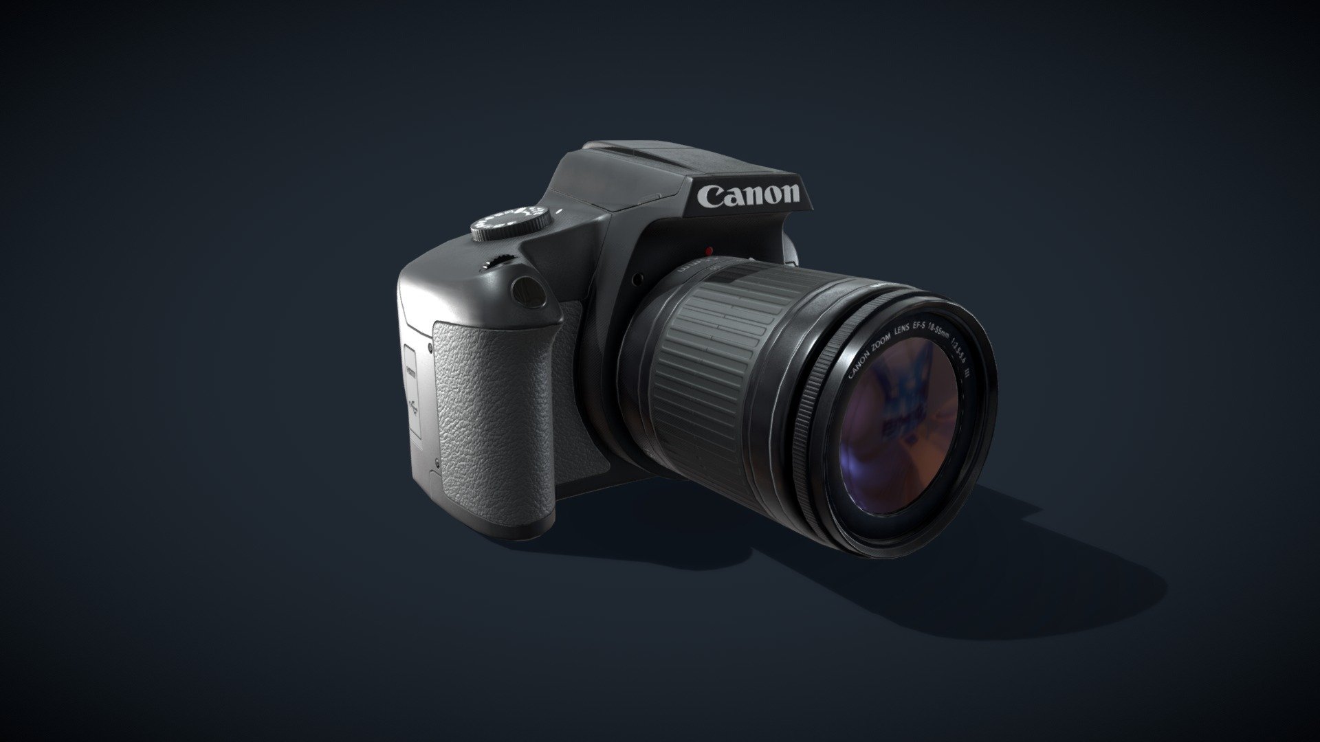 Hello
this is a 3D model of the camera CANON EOS400D that I've been working on to polish my 3D modeling and texturing skills. Hope you like it - Camera CANON EOS 400D - Download Free 3D model by Santiago (@Santy) 3d model