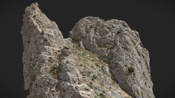 Mountain Peak Cliff PBR Scan face, landscape, drone, formation, detail, mountain, epic, big, huge, sharp, cliff, color, boulder, realistic, real, large, 8k, peak, realisim, photoscan, photogrammetry, 3d, blender, scan