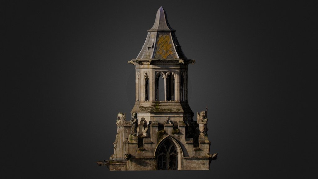 Canford-Turret 2016, textured.

For viewing the 3D model use a mouse with a wheel to zoom, left click and hold to rotate and right click to move. Try rotating the model in full screen mode and switch rendering option to Matcap or wireframe (bottom right). A good Internet connection is required along with a compatible Browser such as Google Chrome 3d model
