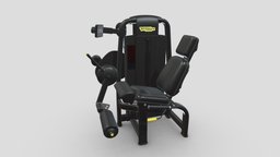 Technogym Selection Leg Extension bike, room, cross, set, stepper, cycle, sports, fitness, gym, equipment, vr, ar, exercise, treadmill, training, professional, machine, commercial, fit, weight, workout, excite, weightlifting, elliptical, 3d, home, sport, gyms, myrun