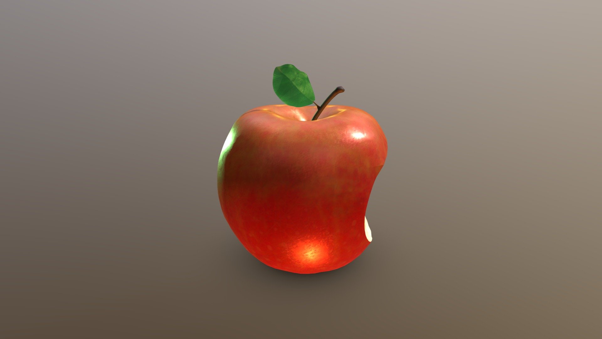 One a day&hellip;

Apple by Mateus Schwaab, CC Attribution, modified by Jake Carvey for leaf and bite geo and texture - Apple With A Bite! - Download Free 3D model by Jake Carvey (@Jake-Carvey) 3d model