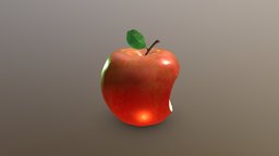Apple With A Bite! fruit, apple, bite, remix