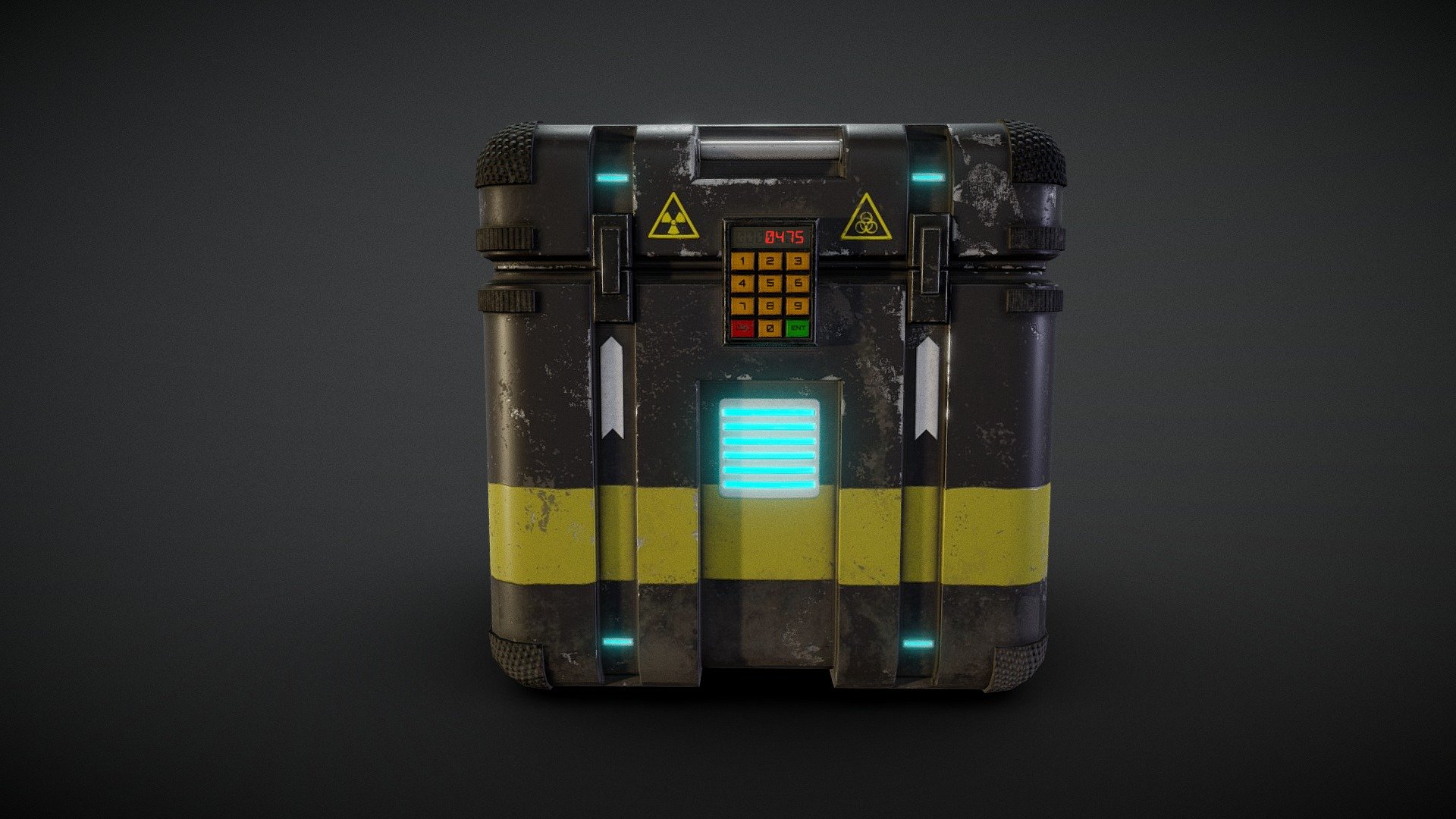 A low sci-fi crate for game purposes. All texture maps included in 4k 3d model