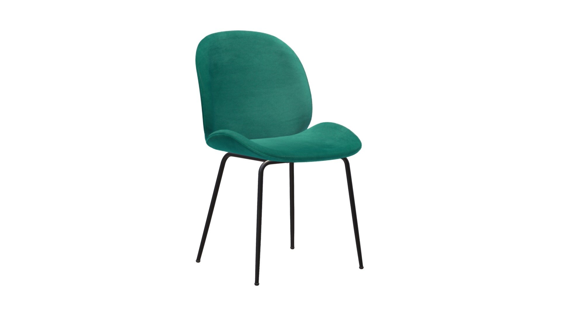 https://zuomod.com/miles-dining-chair-green

The Miles Bar Chair has glam and maximalist design and looks great in any space from modern to boho chic. The solid steel frame is powder coated in a matte black finish and the firm seat and back are covered in a smooth velvet polyester fabric. This bar chair fits great in any home kitchen or bar as well as any hospitality setting like a restaurant 3d model
