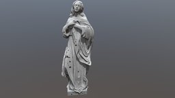 Mary of Manila Cathedral 3dsmax, 3dsmaxpublisher