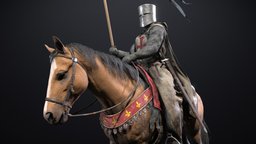 BMS Medieval armor, flag, medieval, templar, cloak, rider, hood, chainmail, bms, helmet, horse, sword, knight, bigmediumsmall