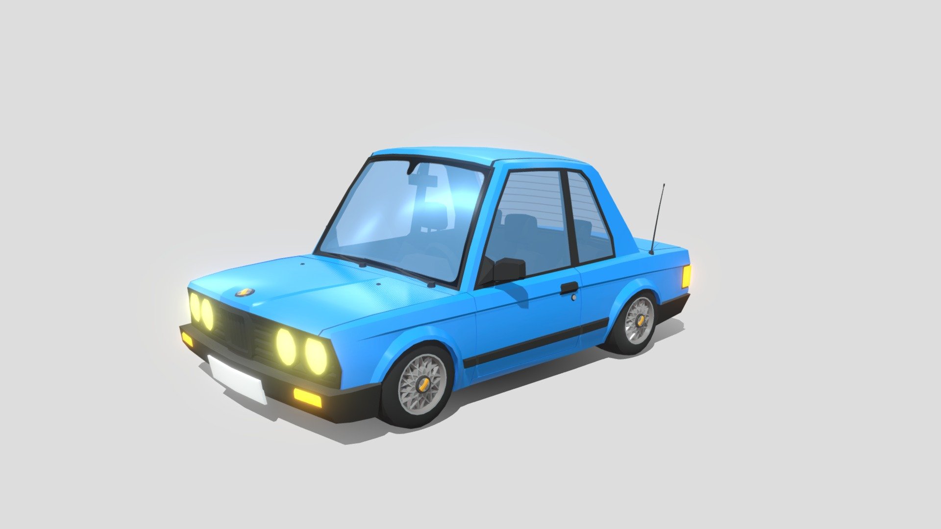 Car for your game or animation. You can disassemble it or blow it up in peaces. Have fun with it!
This model is part of still growing collection:
https://skfb.ly/ozpn9

Additional files include FBX for correct orientation with Unity WheelCollider - Low poly car classic coupe - Download Free 3D model by arturs.vitas 3d model
