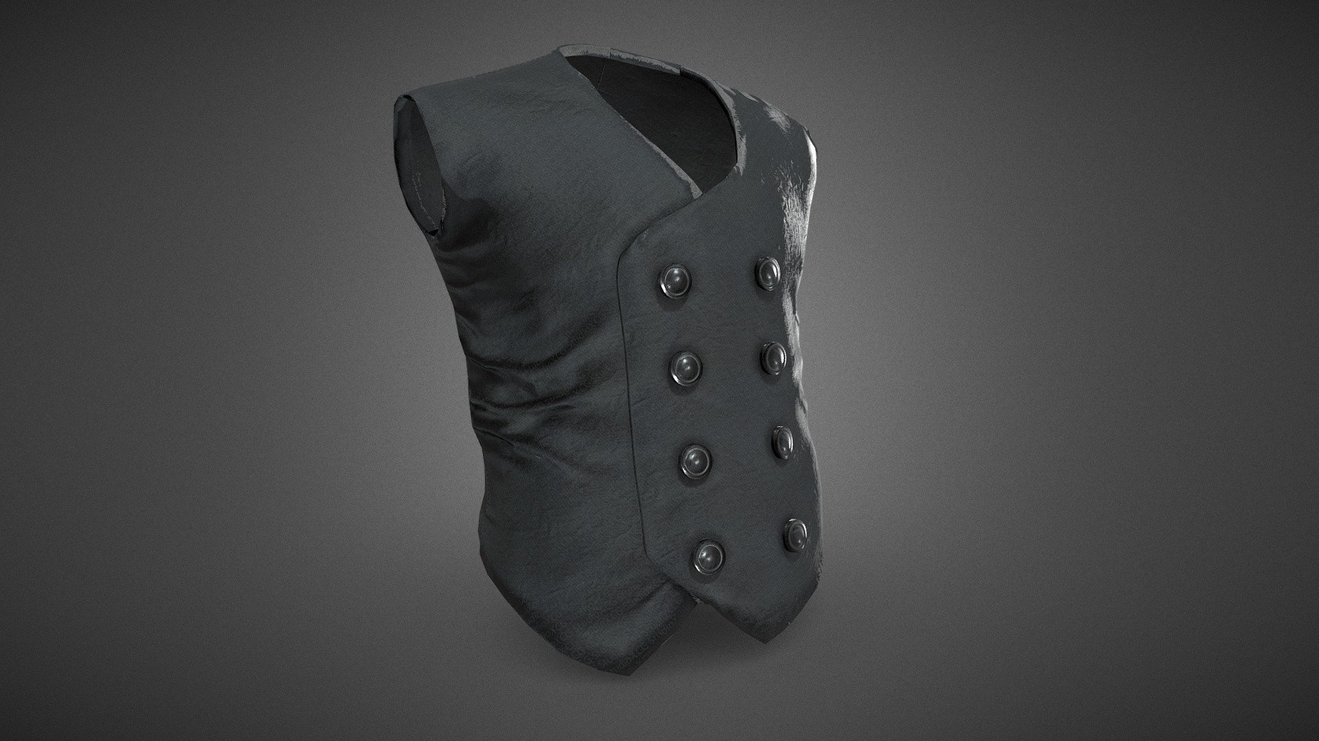 CG StudioX Present :
Cowboy Vest lowpoly/PBR




This is Cowboy Vest Comes with Specular and Metalness PBR.

The photo been rendered using Marmoset Toolbag 3 (real time game engine )


Features :



Comes with Specular and Metalness PBR 4K texture .

Good topology.

Low polygon geometry.

The Model is prefect for game for both Specular workflow as in Unity and Metalness as in Unreal engine .

The model also rendered using Marmoset Toolbag 3 with both Specular and Metalness PBR and also included in the product with the full texture.

The product has ID map in every part for changing any part in the model .

All photo in the presentation images for the low poly (no dividing applied).

The texture can be easily adjustable .


Texture :
ALL Texture [Albedo -Normal-Metalness -Roughness-Gloss-Specular-ID-AO] (4096*4096).


Files :
Marmoset Toolbag 3 ,Maya,,FBX,OBj with all the textures.




Contact me for if you have any questions.
 - Cowboy Vest - Buy Royalty Free 3D model by CG StudioX (@CG_StudioX) 3d model