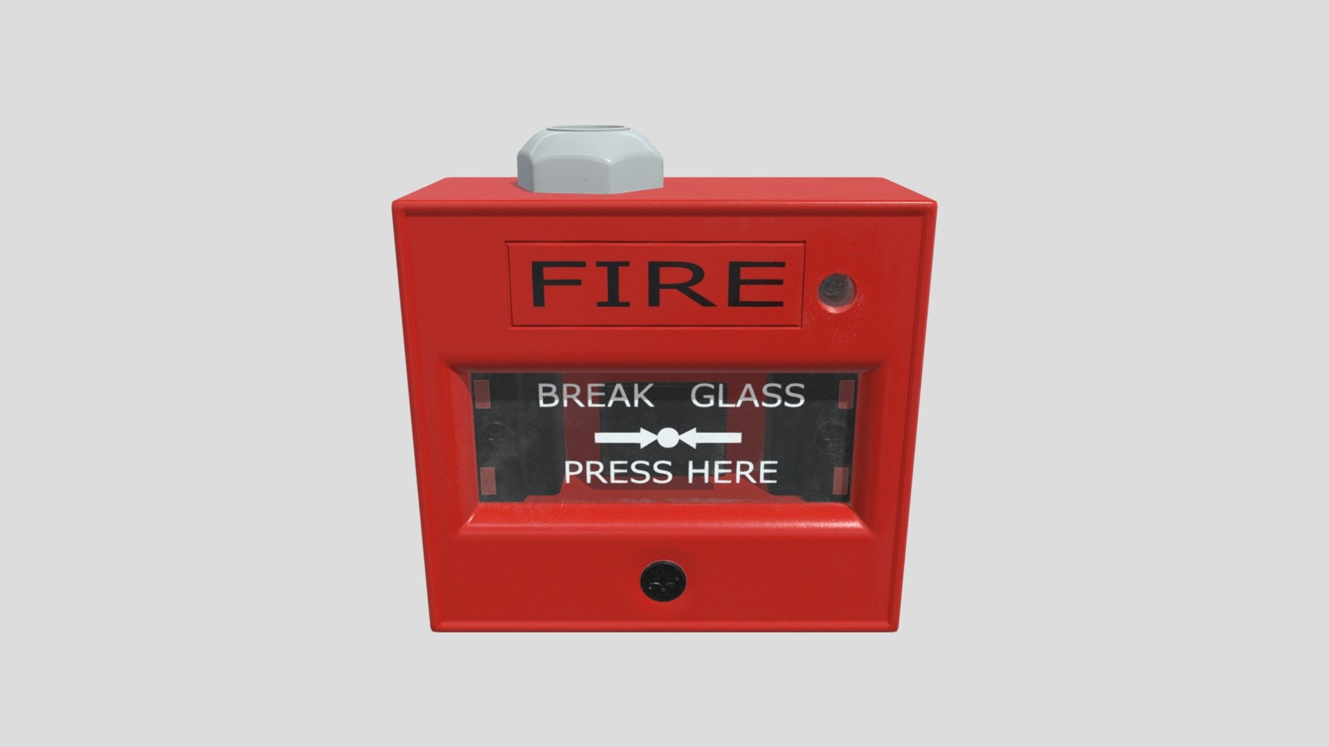 Highly detailed 3d model of&nbsp;fire alarm box with all textures, shaders and materials. This 3d model is ready to use, just put it into your scene 3d model