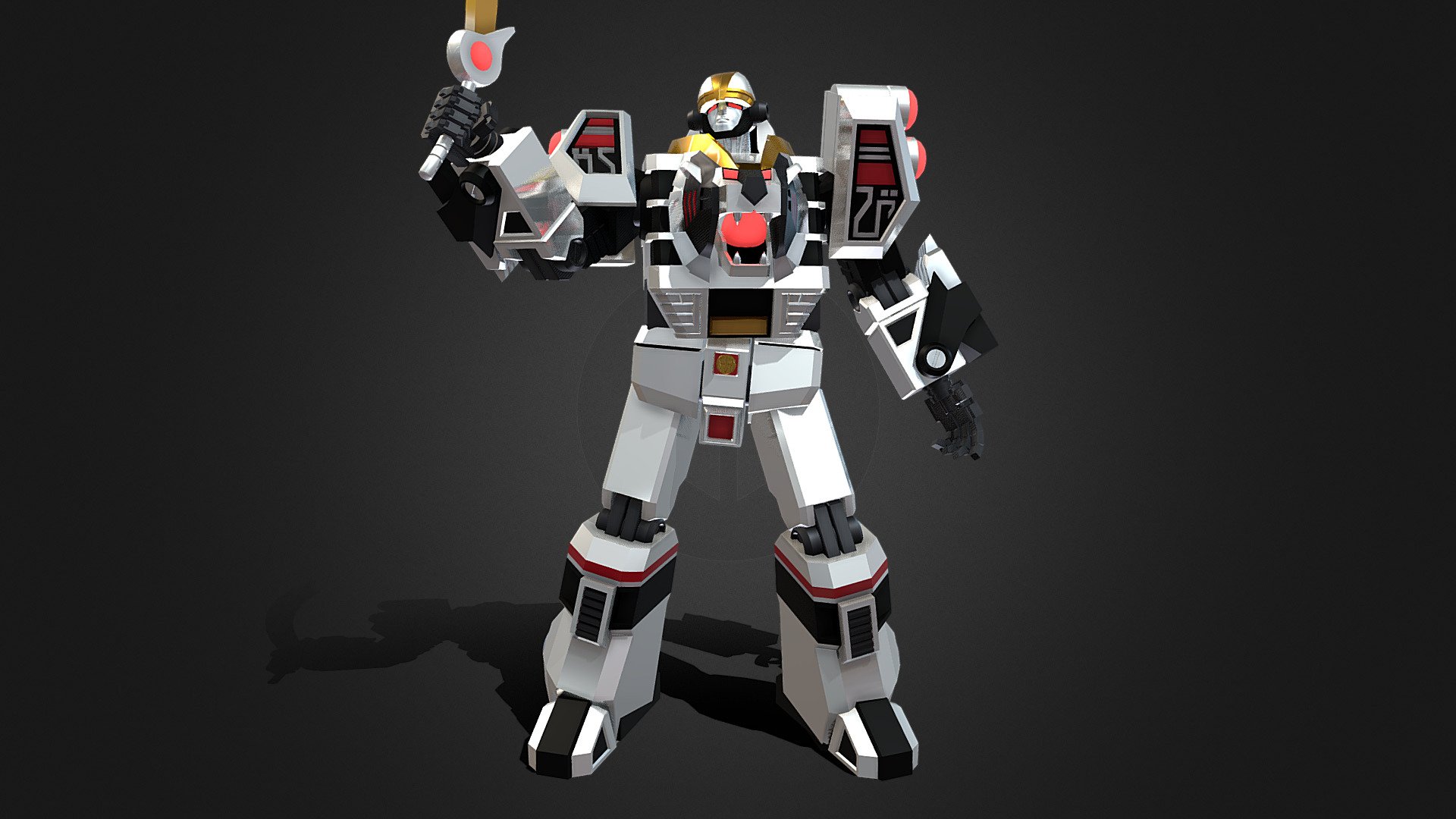 If you’re interested in purchasing any of my models, contact me @ andrewdisaacs@yahoo.com

The mecha from Mighty Morphin Power Rangers.

Made in 3DS Max by myself 3d model