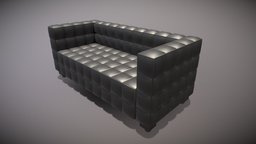 Lowpoly Realistic Bohemian Sofa 2 sofa, seat, furniture, vr, props, gameassets, lowpolymodel, bohemian