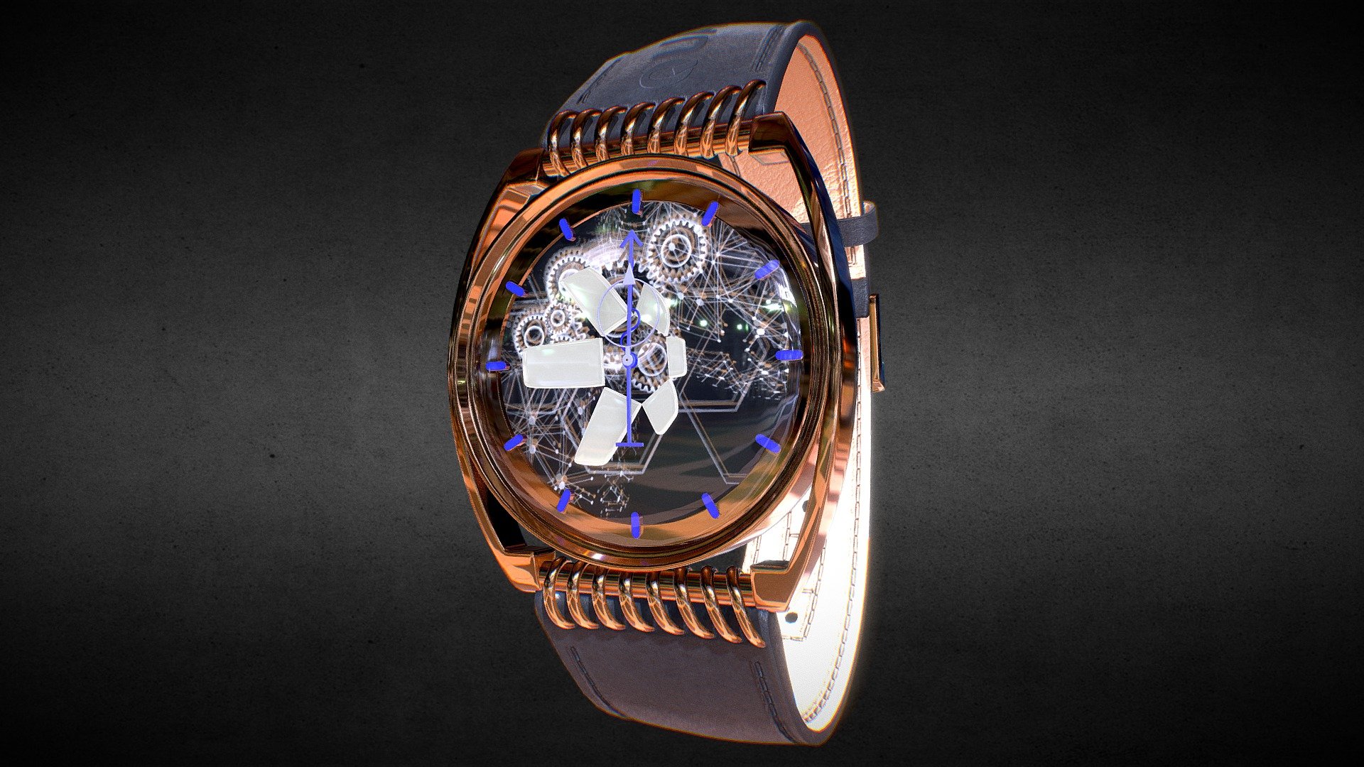 Awesome stainless steel Quant Crypto Coin Watch.

Currently available for download in FBX format.

3D model developed by AR-Watches 3d model