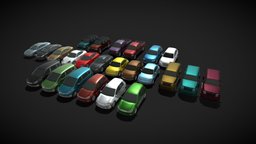 Generic Passenger Car 3D Models Pack