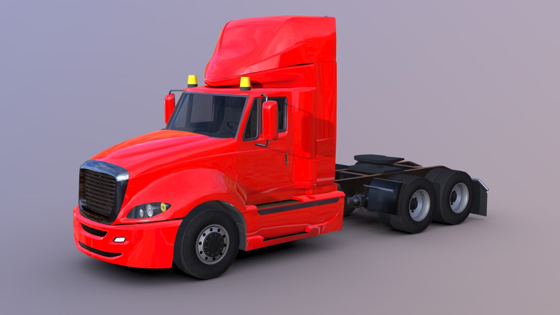 Asset comprises low-poly model. This model is perfect for mobile platforms, and even more so for the PC and Web GL! Since, all the low-poly model, but have a high quality textures, with a resolution of 4096x4096 for body, 1024х1024 for wheels. Model has a standard set of baked textures: 1. Diffuse 2. Specular 3. Glossiness 4. Normal 5. AO All lights and other details are separated from the model, which can be animated. I hope this model will be useful for you! Enjoy and don’t forget to rate your purchase! Good luck! - Truck #5 LowPoly - 3D model by Aglobex (@aglobex3d) 3d model