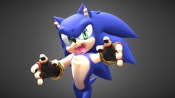 Sonic Rose sonic, sonicthehedgehog, character, art