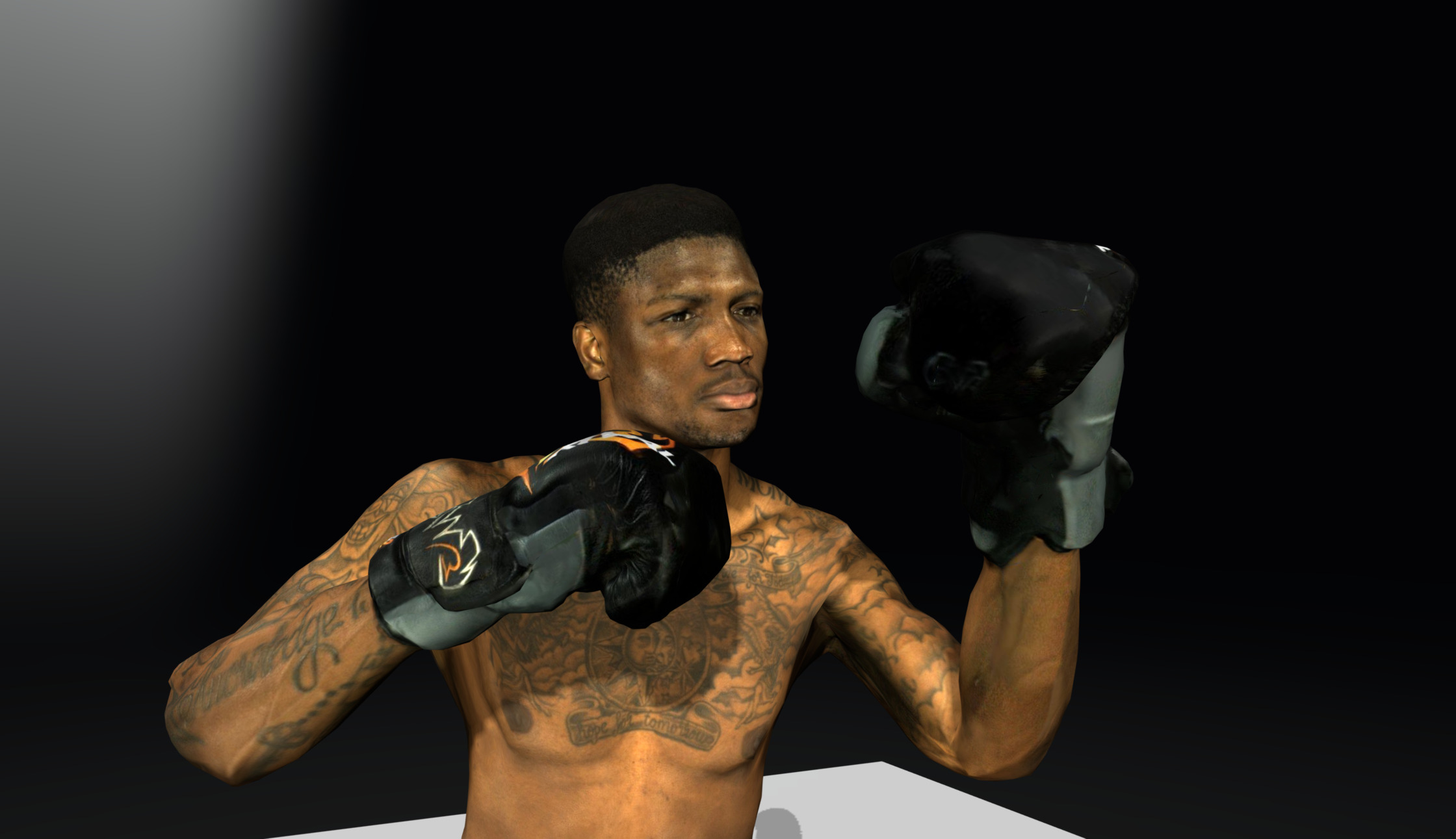 Mikael From Stonebridge Boxing, London.

https://repronauts.com

7 Action Looping  Animation. 

25K Poly mesh. 

4K Texture Map. 

Repronauts | Fast, accurate, mobile 3D scanning | Virtual Production 3d model